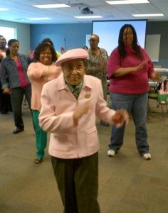 Line Dancing with Soror Hettie
